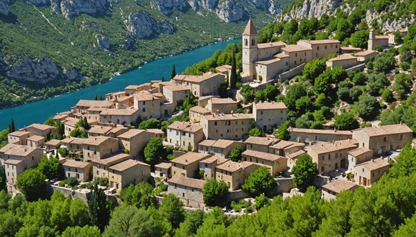 Découvrez les charmants villages à explorer près des gorges du verdon avec camping terra verdon
