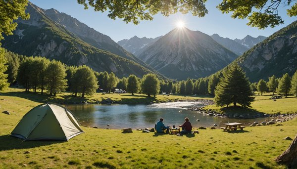 Où camper dans les pyrenees orientales selon le type de sejour recherche ?